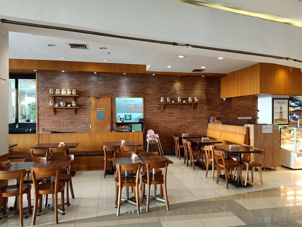 bakery dalam mall